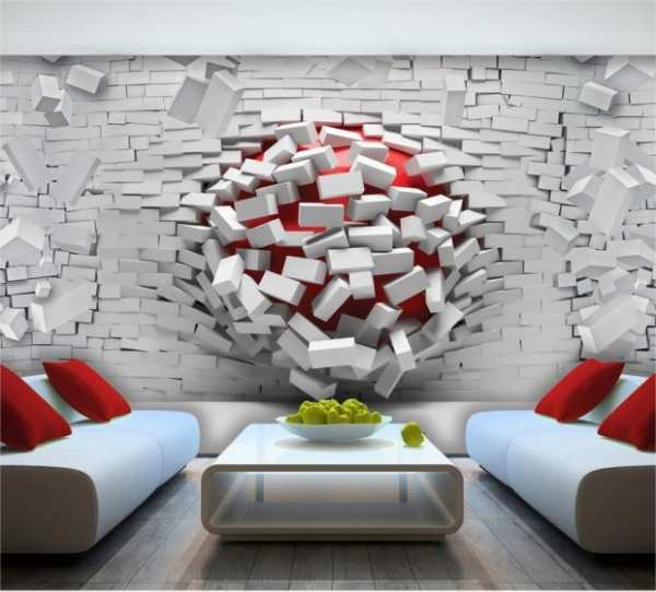 3D-фотообои в интерьере: 8 советов, как не облажаться + фото